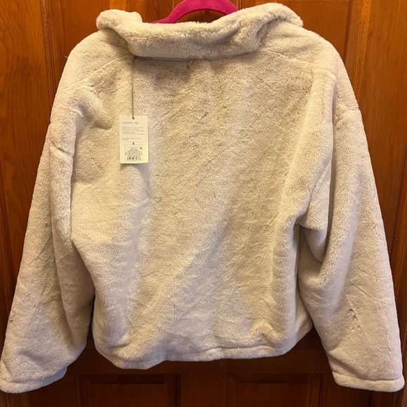 a new day Cream Fleece Half Zip - Picture 2 of 3